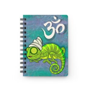 Chamo Pop Art - Zen Vibrant Chameleon Spiral Bound Journal | Om Symbol | Eco-Friendly Notebook for Mindfulness, Meditation, Note-Taking, Gift Ideas, [...]