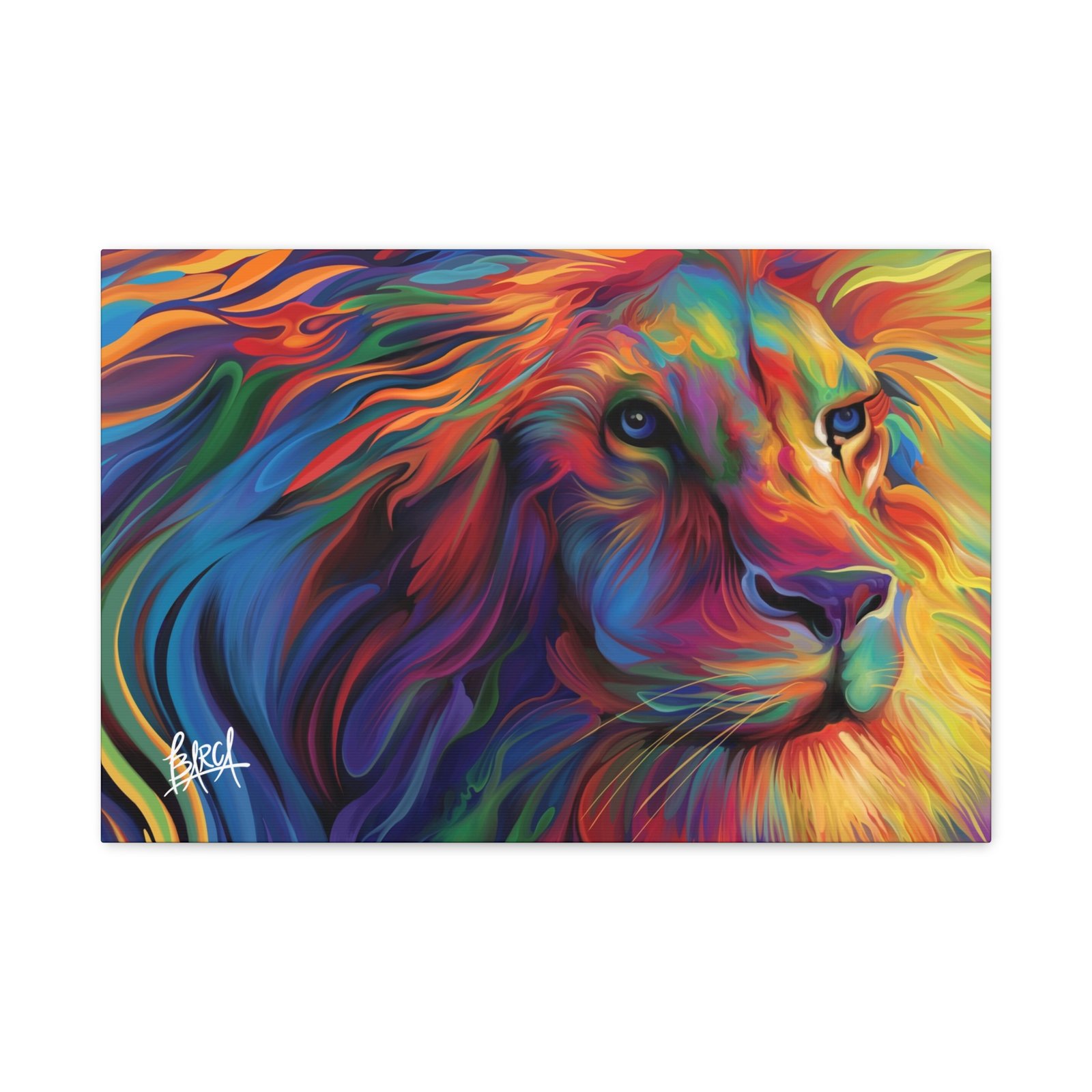 Animal Art Canvas - Vibrant Lion Canvas Art, Colorful Wall Decor, Animal Lover Gift, Bold Home Decoration, African Wildlife Art, Unique Art Piece - Image 25