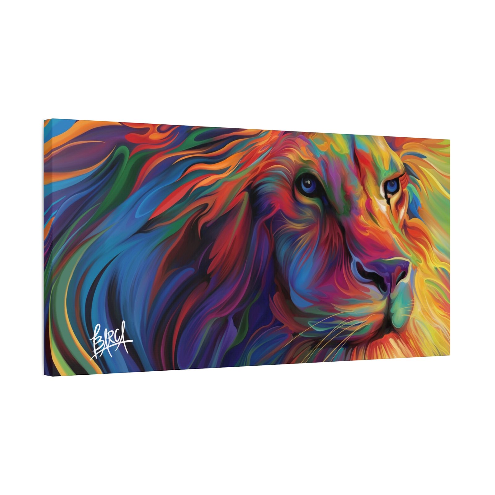 Animal Art Canvas - Vibrant Lion Canvas Art, Colorful Wall Decor, Animal Lover Gift, Bold Home Decoration, African Wildlife Art, Unique Art Piece - Image 38