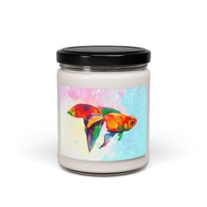 Candles - Vibrant Goldfish Scented Soy Candle, 9oz - Relaxing Home Decor, Gift for Candle Lovers, Aromatherapy, Unique Birthday Gift, [...]