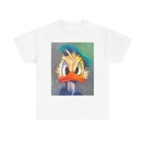 T-Shirt - Whimsical Donald Duck Unisex Tee, Cartoon T-shirt, Fun Vintage Apparel, Gift for Disney Fans, Everyday Wear, Unique Design