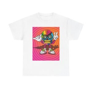 T-Shirt - Colorful Skull Graphic Tee, Unisex T-Shirt for Festivals, Fun Parties, Unique Gifts, Streetwear Style, Casual Wear
