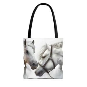 Tote Bag - Elegant Horse Lovers Tote Bag, Equestrian Gift, Stylish Carryall, Art Tote, Horse Enthusiast Accessory, Perfect for Riding Events, [...]