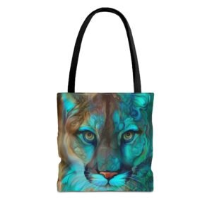 Tote Bag - Vibrant Tiger Art Tote Bag, Wild Animal Lover Gift, Eco-Friendly Shopping, Beach Day Essential, Fashionable Canvas Handbag, Colorful [...]