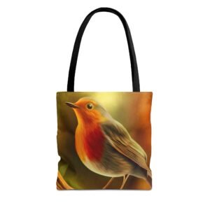 Tote Bag - Nature-Inspired Tote Bag with Colorful Bird Design, Eco-Friendly Shopping Bag, Reusable Grocery Tote, Gift for Bird Lovers, Artful [...]
