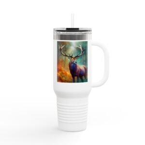 Travel Mug - Vibrant Deer Stag Nature Insulated Travel Mug, 40oz – Perfect for Outdoor Adventurers, Gift for Nature Lovers, Eco-Friendly Hydration, Camping [...]